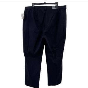 Liz Claiborn 20P Black Kylie Pleated Dress Pants